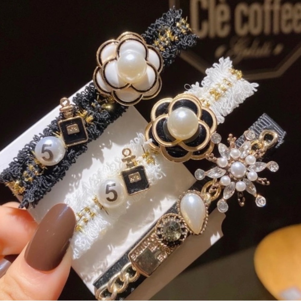 NEW WOMENS LUXURY HAIR ACCESSORIES HAIR CLIPS